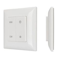 Панель SMART-P48-MIX-P-SUF (3V, 1 зона, Knob, 2.4G) (Arlight, Пластик)