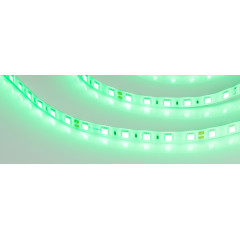 Светодиодная Лента RTW 2-5000SE 24V Green 2x (5060, 300 LED, LUX) (Arlight, 14.4 Вт/м, IP65)