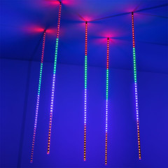 Светодиодная гирлянда ARD-ICEFALL-CLASSIC-D12-1000-5PCS-CLEAR-120LED-LIVE RGB (230V, 11W) (Ardecoled, IP65)