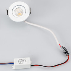Светодиодный светильник LTM-R50WH 5W Warm White 25deg (Arlight, IP40 Металл, 3 года)