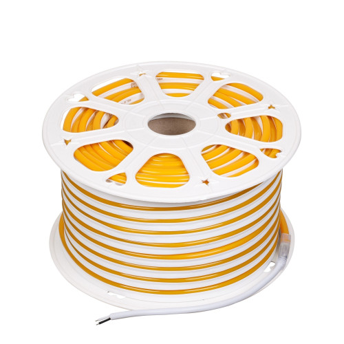 Гибкий неон ARL-CF2835-Mini-24V Yellow (16x8mm) (Arlight, 6 Вт/м, IP65)