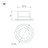 Светильник MS-BREEZE-BUILT-R104-12W Warm3000 (WH, 90 deg, 230V) (Arlight, IP20 Металл, 3 года)