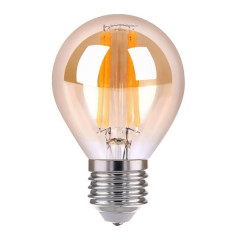 Филаментная светодиодная лампа Mini Classic 6W 3300K E27 (G45 тонированный) BLE2751