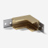Brass Line Коннектор угловой внутренний для накладного шинопровода латунь 85225/00