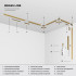 Brass Line Трековый светильник 12W 3000K латунь 85526/01