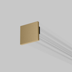 Brass Line Заглушки для накладного шинопровода латунь 2шт 85230/00