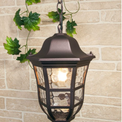 Dorado H кофейное золото уличный подвесной светильник IP44 GL 1013H