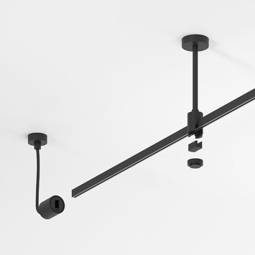 Esthetic Magnetic Подвесной комплект для подключения трековой системы освещения к питанию боковой 85139/00