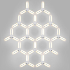 Lever белый уличный светодиодный светильник с поворотным механизмом 1665 TECHNO LED