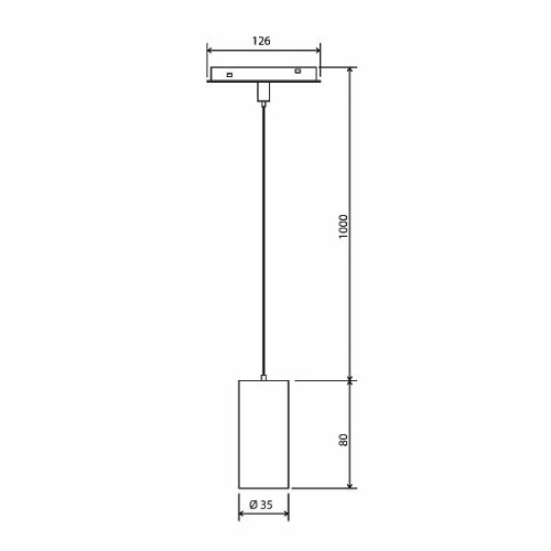 Slim Magnetic Умный трековый светильник 7W 2700-6500K Dim Amend (чёрный) 85072/01