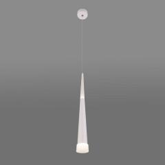 Подвесной светодиодный светильник DLR038 7+1W 4200K белый матовый