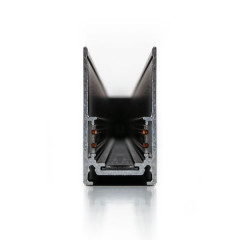 Шинопровод накладной черный 1м Slim Magnetic 85085/00