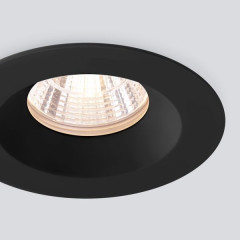Встраиваемый светодиодный влагозащищенный светильник IP54 35126/U черный