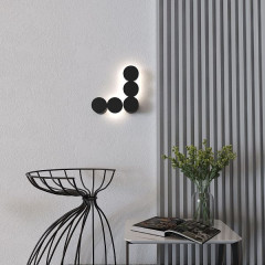 Светильник настенный светодиодный Brioni LED черный 3000K 40131/LED черный