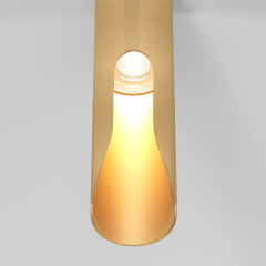 Светильник потолочный светодиодный Apex 7W 3000K латунь 25113/LED