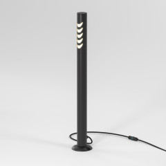 Светильник садово-парковый Smile 6w 3000K черный 35188/F