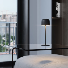 Светильник светодиодный настольный Bitty черный IP54 TL70260