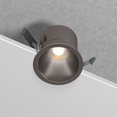 Светильник встраиваемый светодиодный Forte 15W 4000K титан 25071/LED