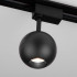 Трековый светодиодный светильник для однофазного шинопровода Ball Черный 12W 4200K LTB77