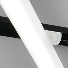 Трековый светодиодный светильник для однофазного шинопровода X-Line 20W 4200K белый матовый X-Line белый матовый 20W 4200K (LTB54) однофазный