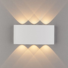 Twinky trio белый уличный настенный светодиодный светильник 1551 TECHNO LED