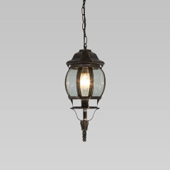 Уличный подвесной светильник IP33 GL 1001H черное золото