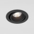 Встраиваемый светодиодный светильник 7W 3000K BK/BK черный/черный 15267/LED