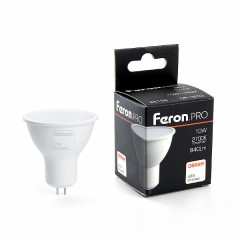 Лампа светодиодная Feron.PRO LB-1610 MR16 G5.3 10W 2700K , 38158