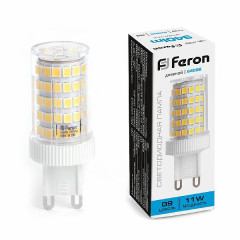 Лампа светодиодная Feron LB-435 G9 11W 6400K , 38151