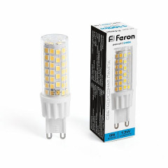 Лампа светодиодная Feron LB-436 G9 13W 6400K , 38154