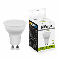 Лампа светодиодная Feron LB-960 MR16 GU10 13W 4000K , 38192