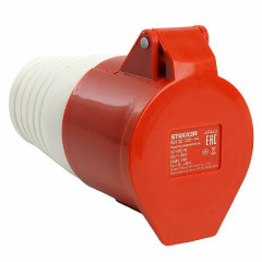 Розетка переносная ST-225 32А 380В 3P+PE+N IP44, RST32-225-44, Stekker , 49443