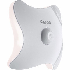 Светильник ночник на магните Feron 8LED , 3*ААА battery 93*93*38мм, FN2020 , 41192