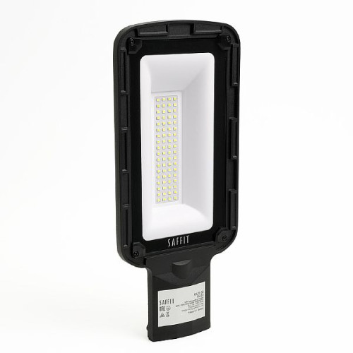 Светодиодный уличный консольный светильник SAFFIT SSL10-50 50W 5000K 230V, черный , 55233