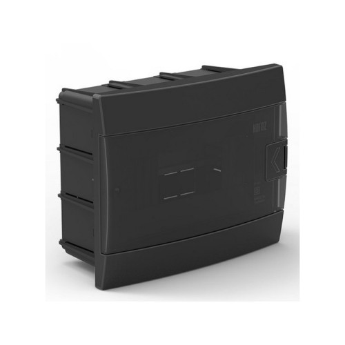 Скрытый бокс на 8 модулей (Черный) HRZ00002519 Horoz Electrik