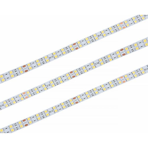 Светодиодная лента 2-х рядная SMD 5050 25 Вт/м 24 W 120 LED/м IP33 4000K