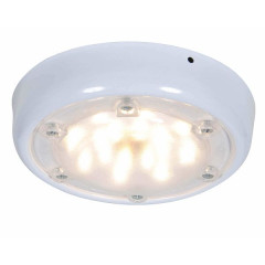 Светодиодный светильник круглый антивандальный Таблетка 10 Вт IP65 3000К диам. 146x146x38