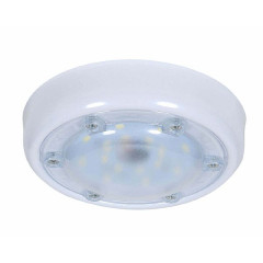 Светодиодный светильник круглый антивандальный Таблетка 8 Вт IP65 3000К диам. 146x146x38