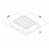Светодиодный светильник Медуза 8 Вт IP20 3000К 148x128x21