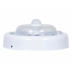 Светодиодный светильник с датчиком движения круглый антивандальный Таблетка 8 Вт IP65 4000К диам. 146x146x60