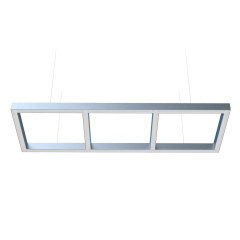 Т-образный алюминиевый соединитель профиля 7050 серый