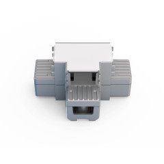 Т-образный алюминиевый соединитель профиля 7050 серый