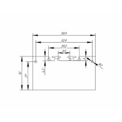 Заглушка металл 3260 сталь 1 мм
