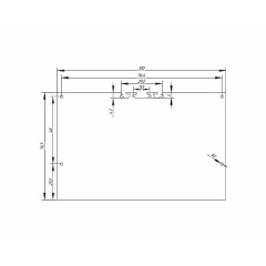 Заглушка металл 76120 сталь 1 мм