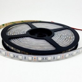Светодиодная лента QF Premium 5050 60 LED/м 14,4 Вт/м 24В  (5050-60-24V) IP65, 5м