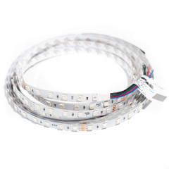 Светодиодная лента QF Premium 5050 60 LED/м 14,4 Вт/м 12В RGB (5050-60-12V-RGB) IP65, 5м