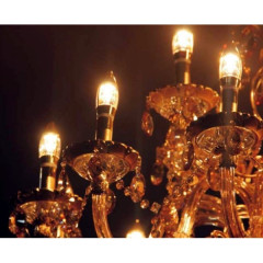 Светодиодная лампа свеча на ветру Q100B