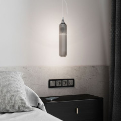 Накладка для розетки USB (графит акрил) W1179544