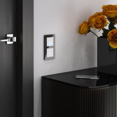 Рамка на 2 поста (черный) W0021108