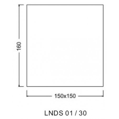 Накладной светодиодный светильник  LUNA LNDS01 - 30W